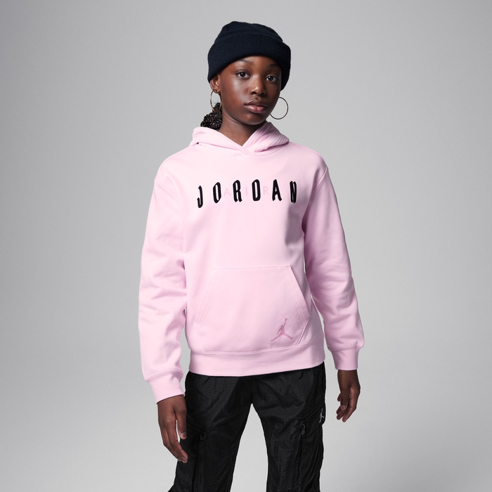 Jordan Soft Touch Mixed Pullover Hoodie image number 0 Jordan Soft Touch Mixed Pullover Hoodie image number 0