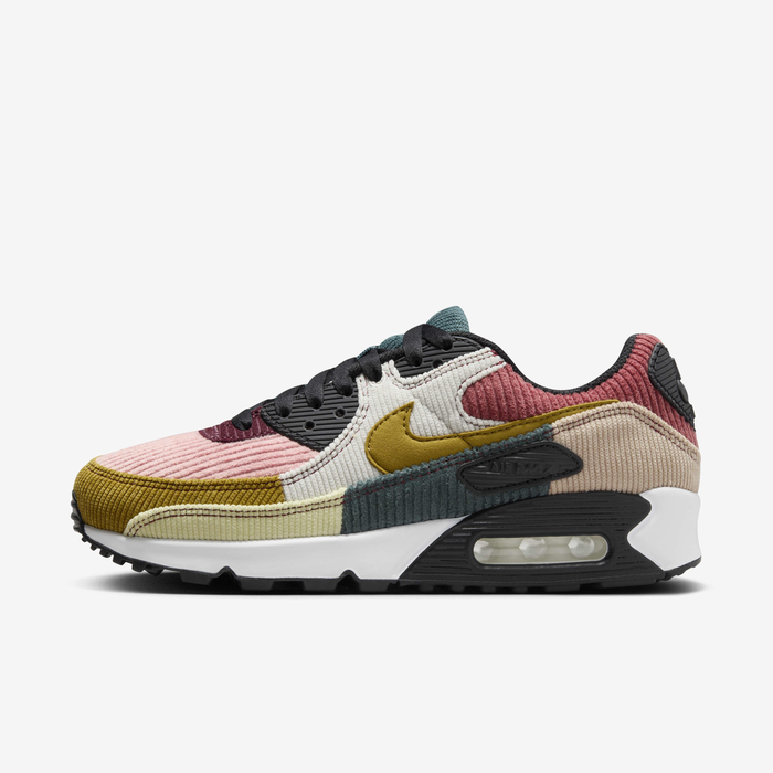 Buy Nike Air Max 90 Women's Shoes Black/Red Stardust/Cedar