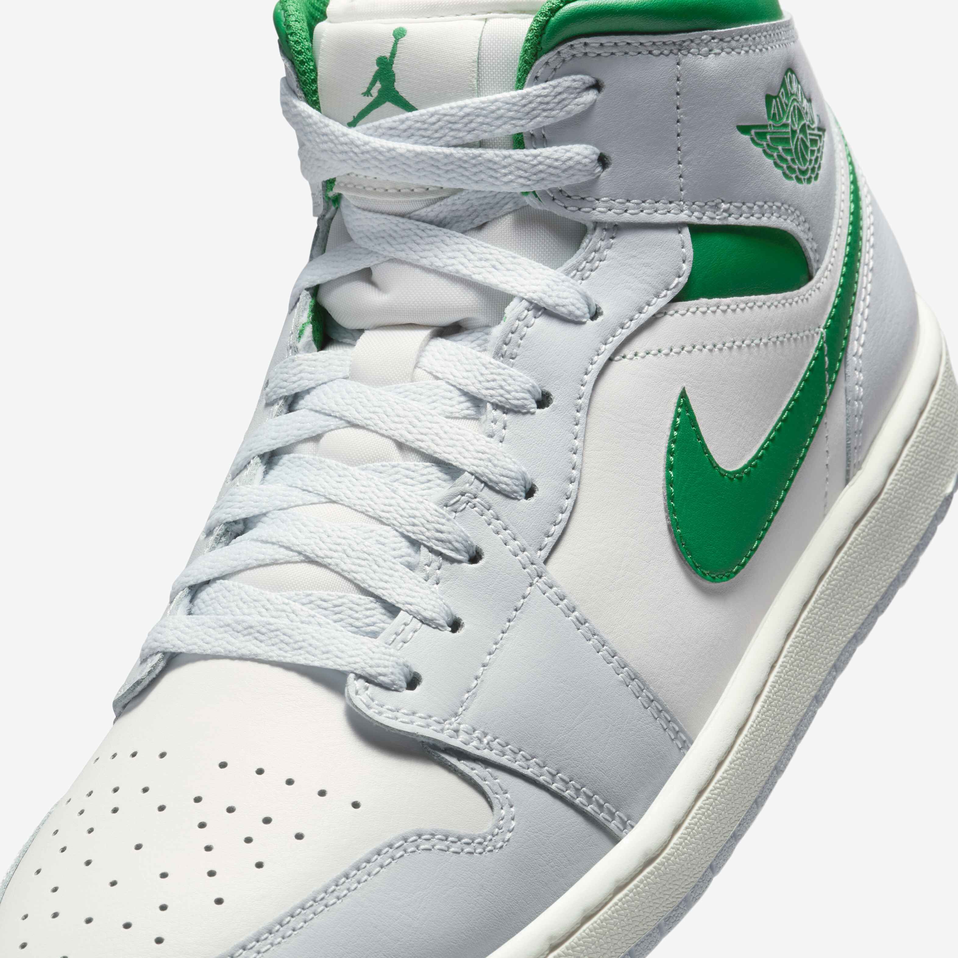 Buy Air Jordan 1 Mid Men's Shoes - Summit White/Pure