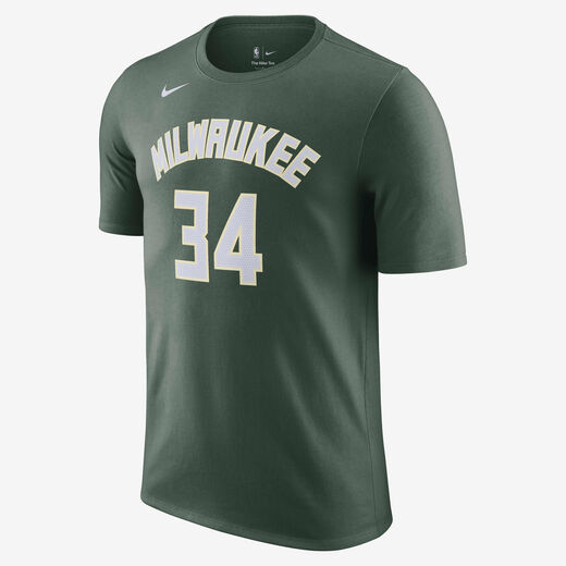 T-Shirts & Tops-Nike, Milwaukee Bucks, Men's Nike NBA T-Shirt