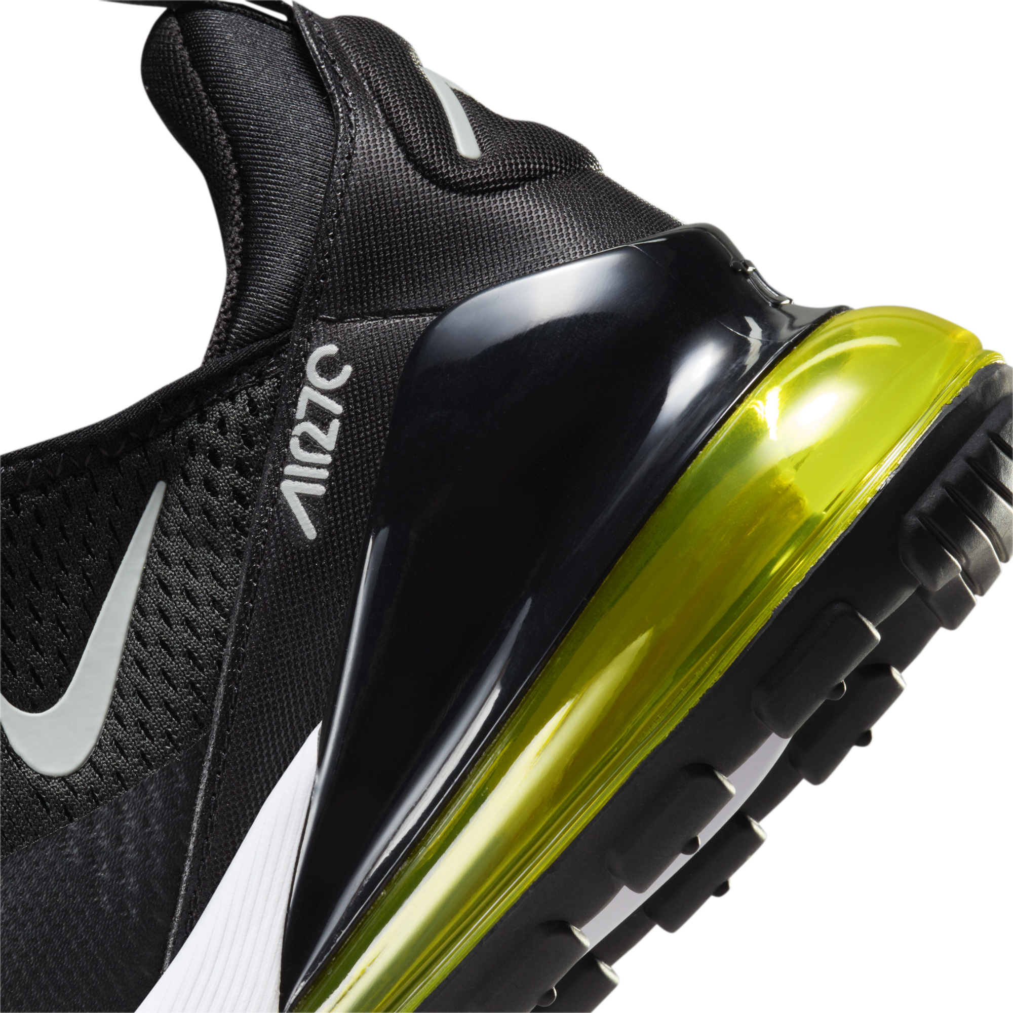 Nike air max 270 junior black and green discount