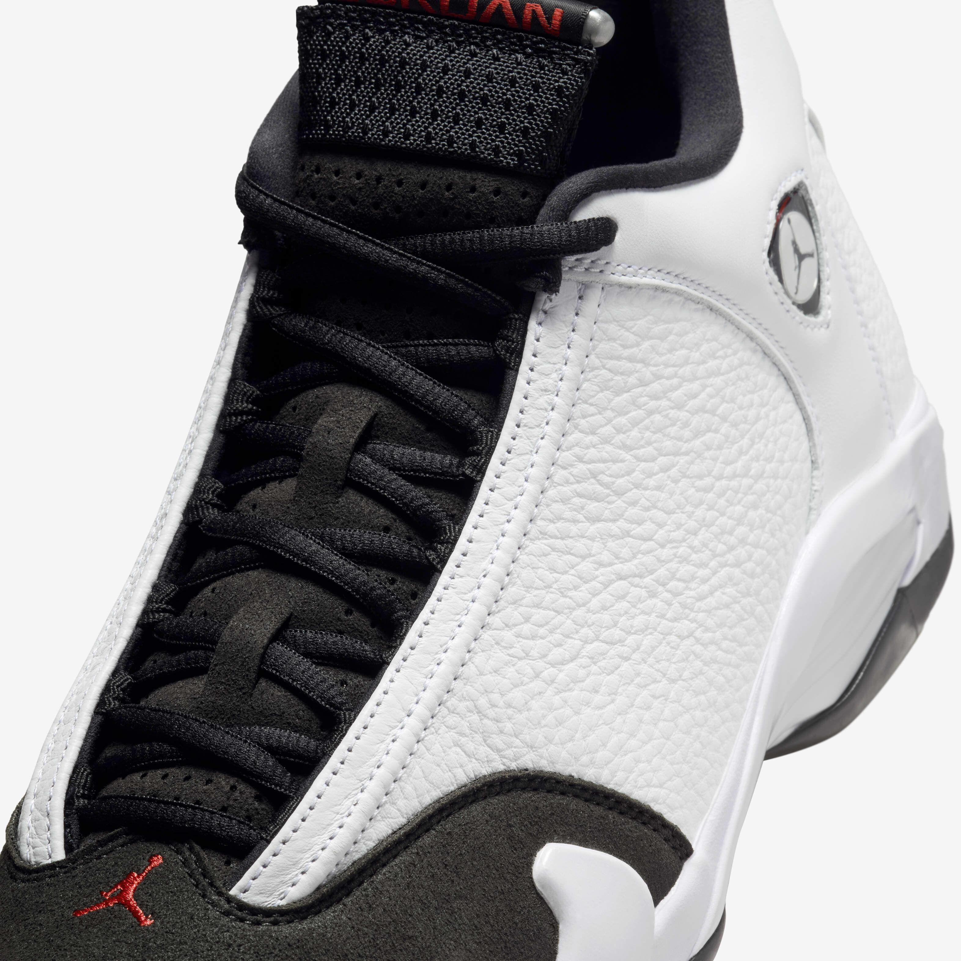 Jordan retro 14 white black varsity red shop
