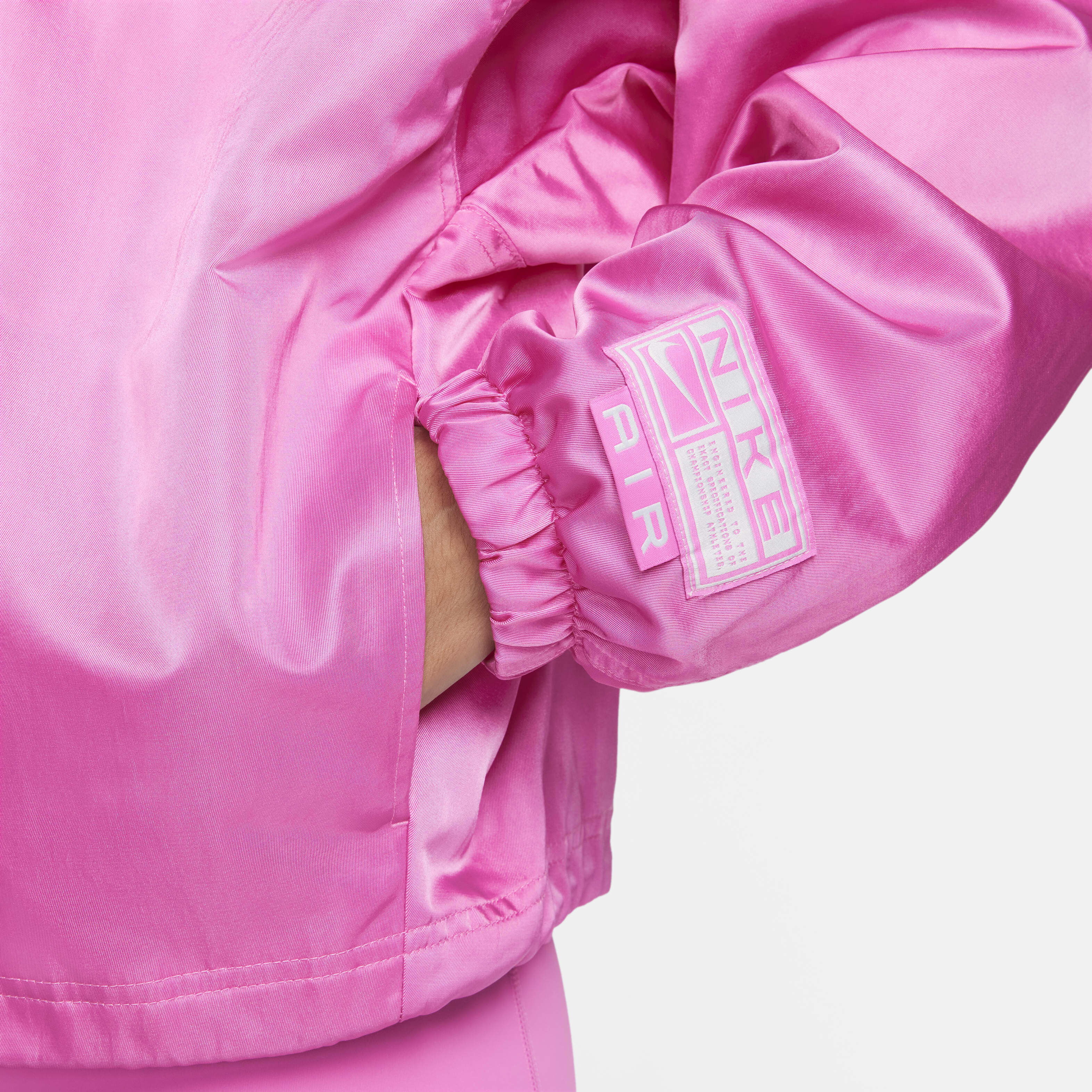 Nike air pink jacket new arrivals