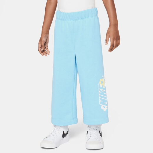 ملابس و أحذية الأطفال-نايكي, نايكي فلورال فرنش تيري, بنطال بأرجل واسعة للأطفال الصغار