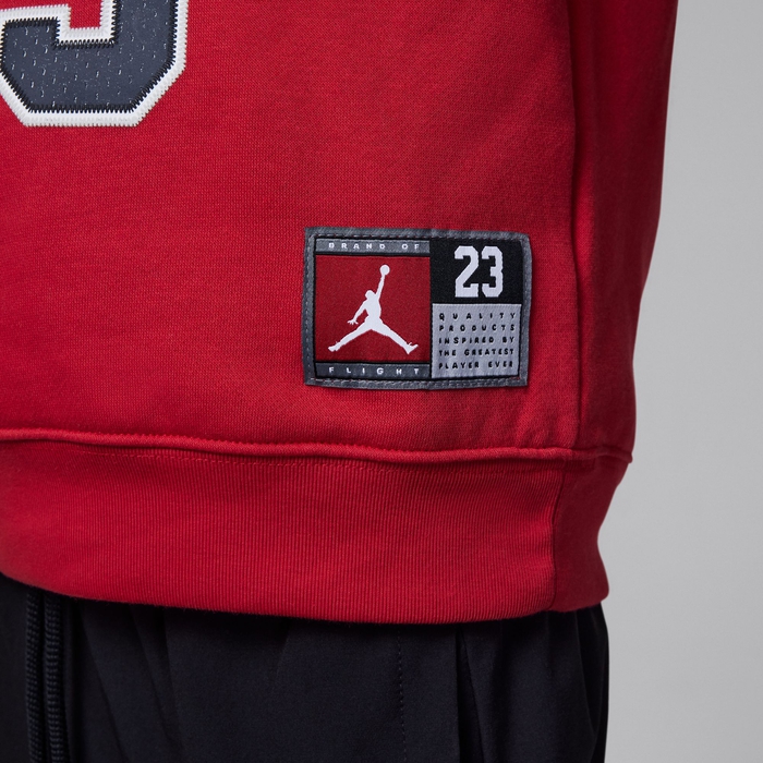 Jordan Fleece Pullover Hoodie image number 4 Jordan Fleece Pullover Hoodie image number 4