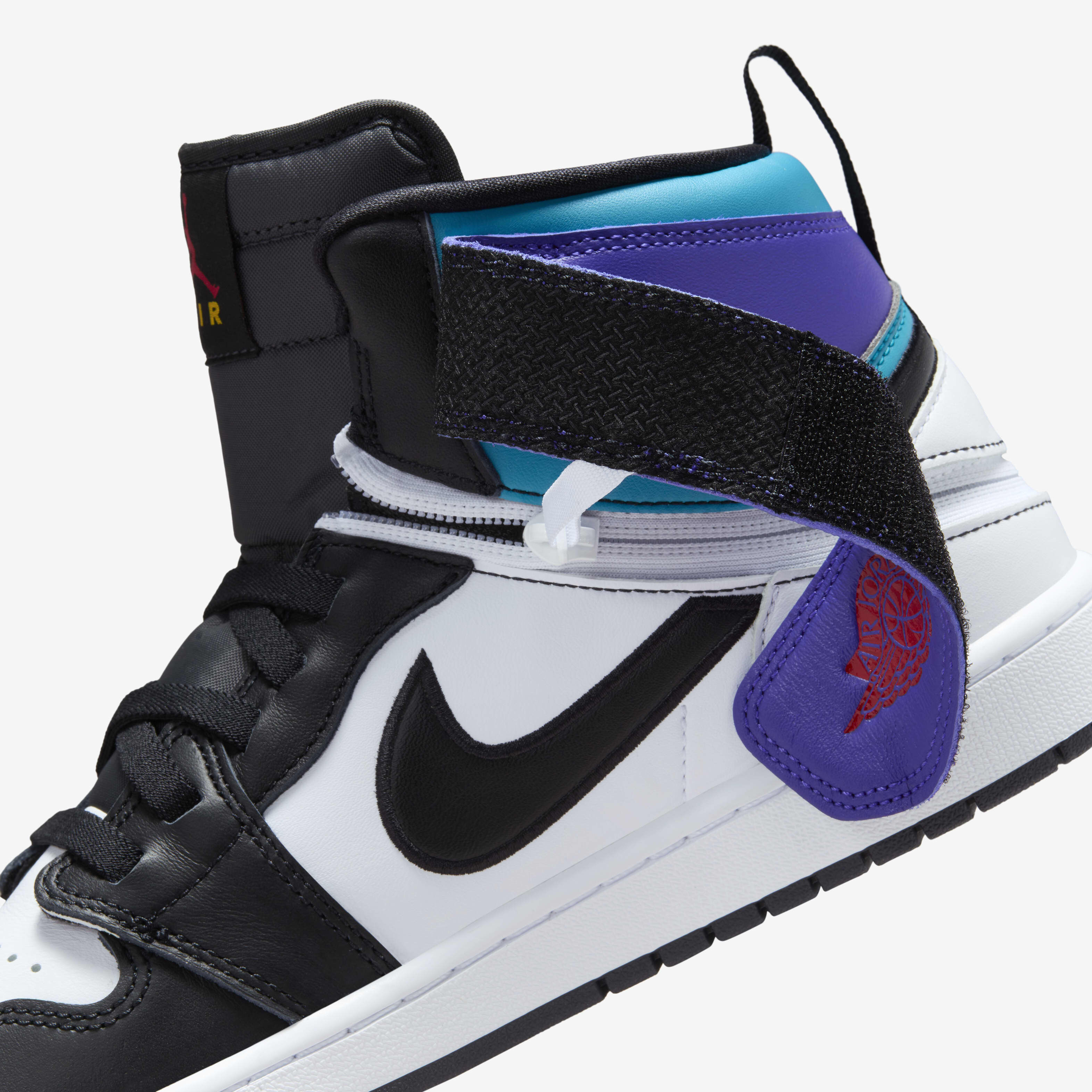 Buy Air Jordan 1 Hi FlyEase Men's Shoes - White/True Red