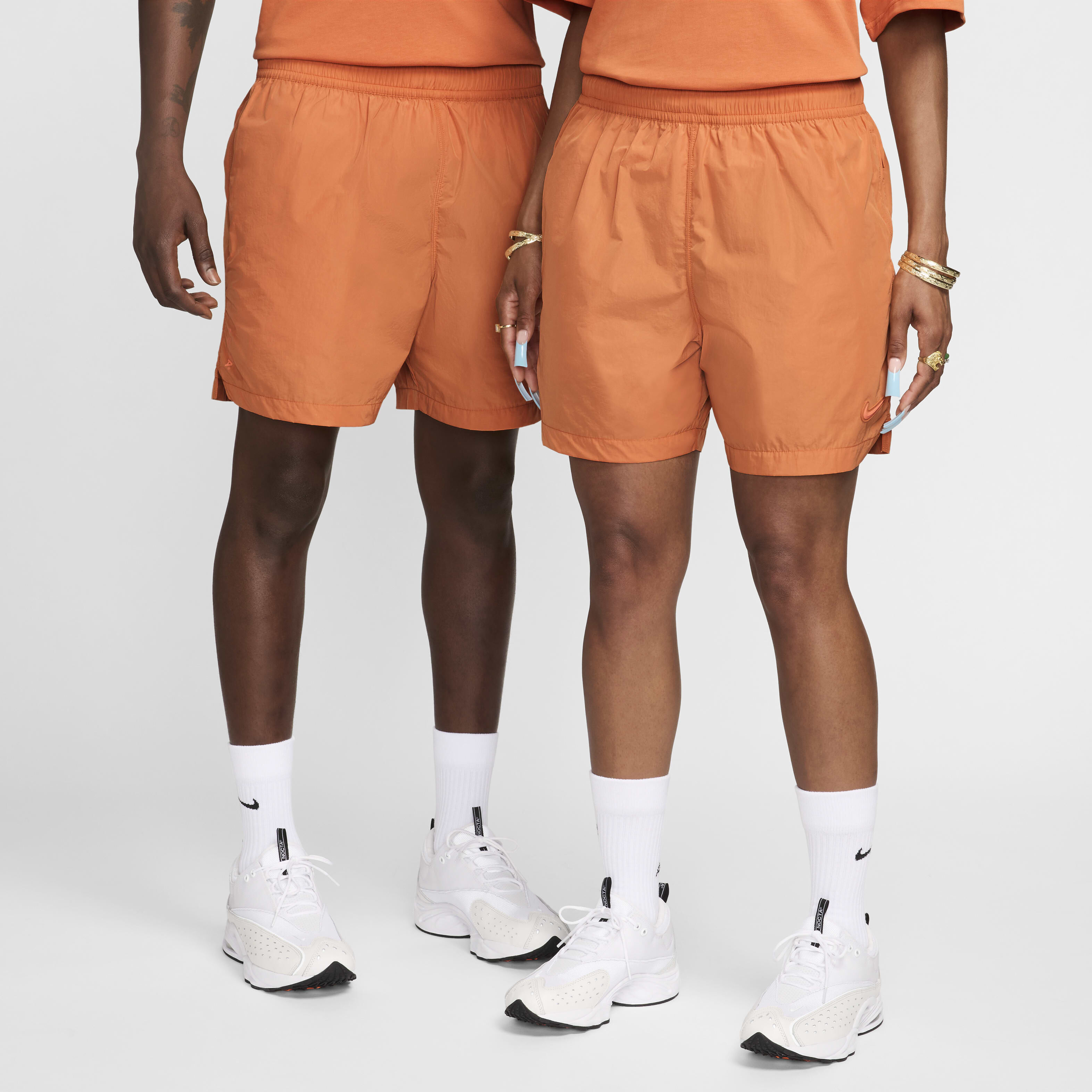 Buy NOCTA Cardinal Nylon Shorts Hot Curry Orange Trance Orange Trance Nike Saudi Official
