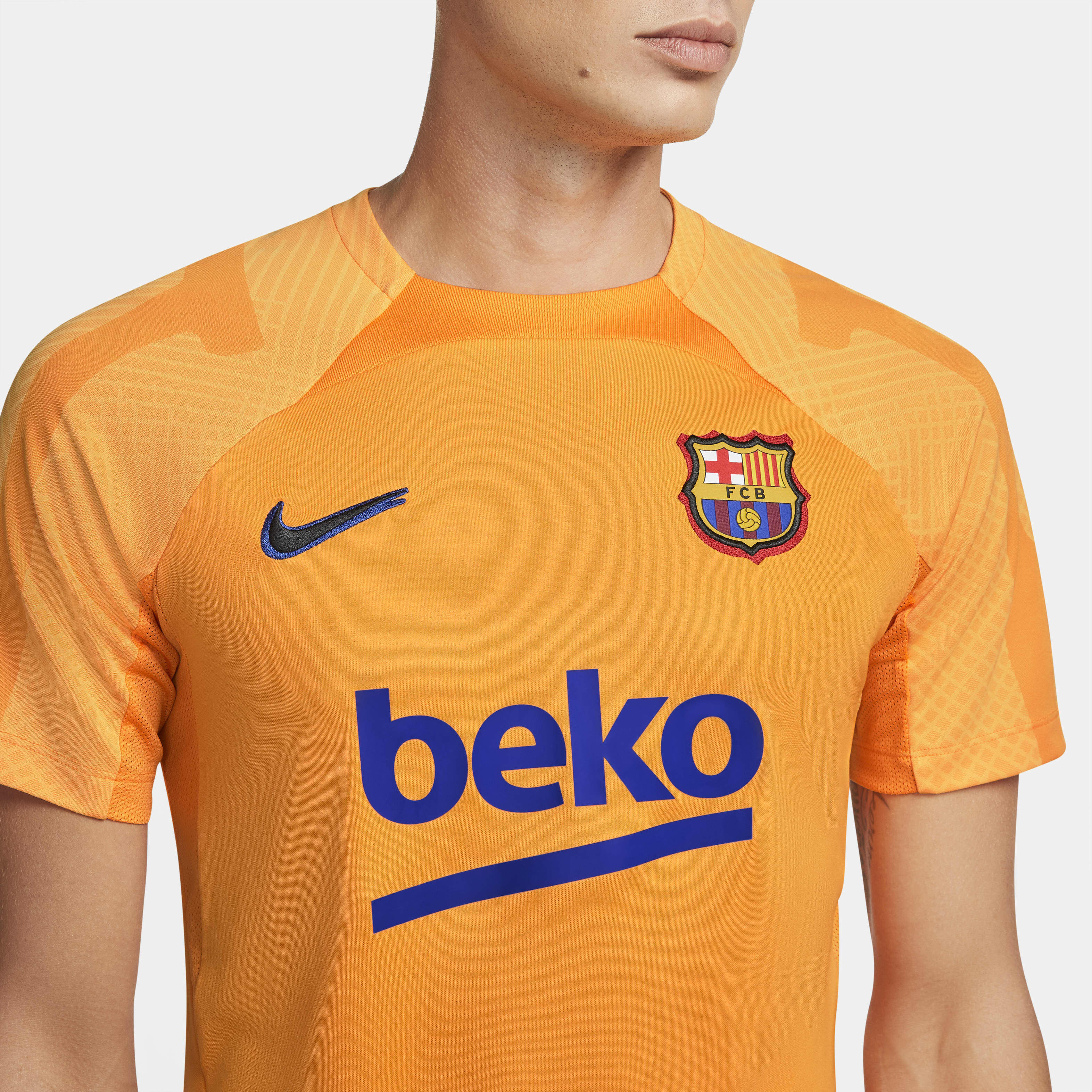 Buy F.C. Barcelona Strike Men's Nike Dri-FIT Short-Sleeve