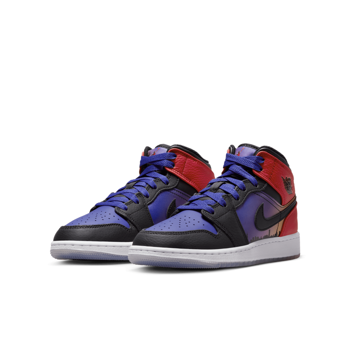 Shop Air Jordan 1 Mid SS Older Kids Shoes Nike KSA