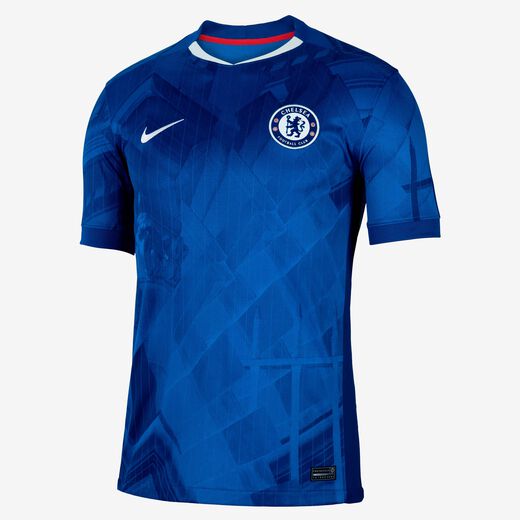 Footbal teams-Nike, Chelsea F.C. 2025/26 Stadium Primary, Men's Nike Dri-FIT Football Replica Shirt