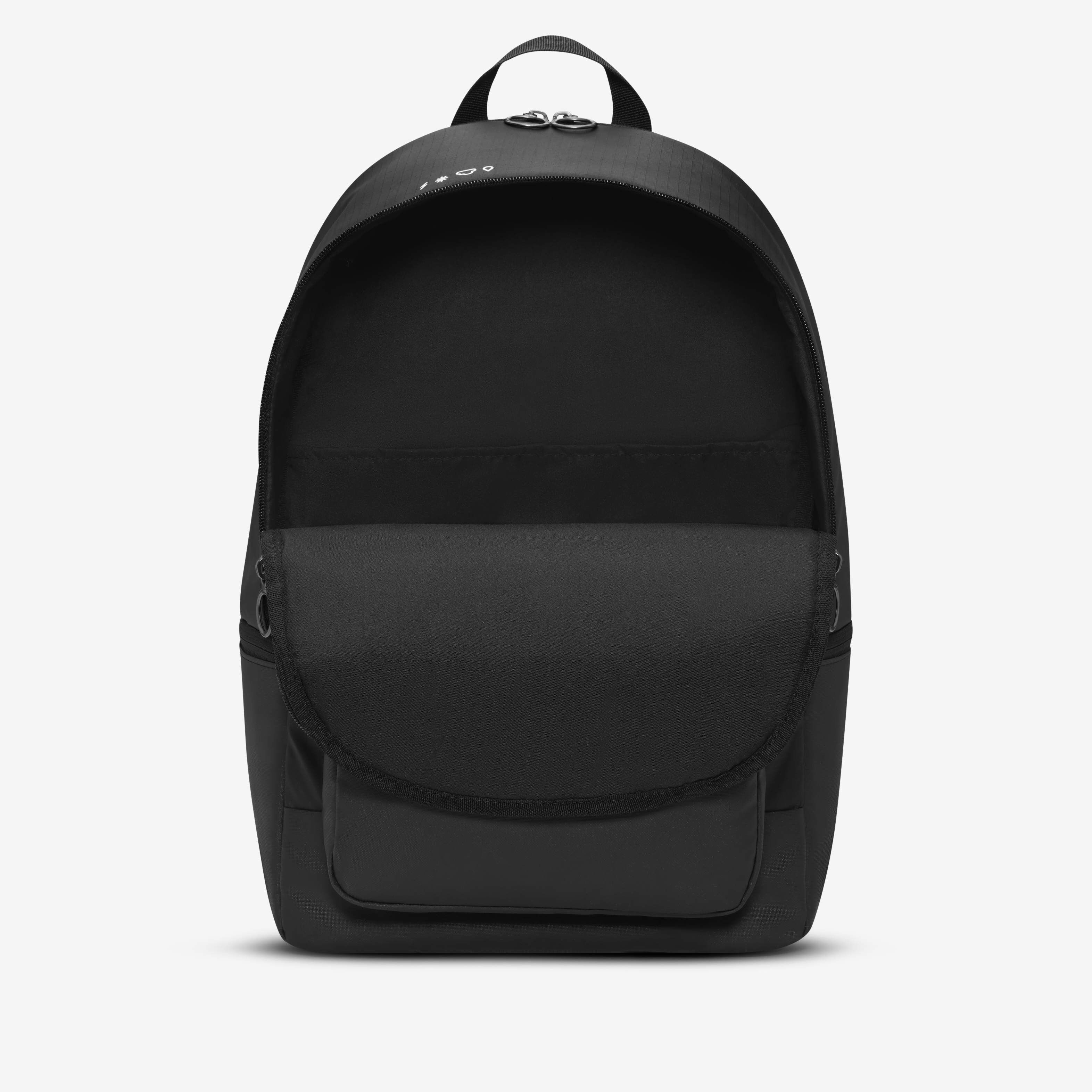 nike black heritage eugene backpack