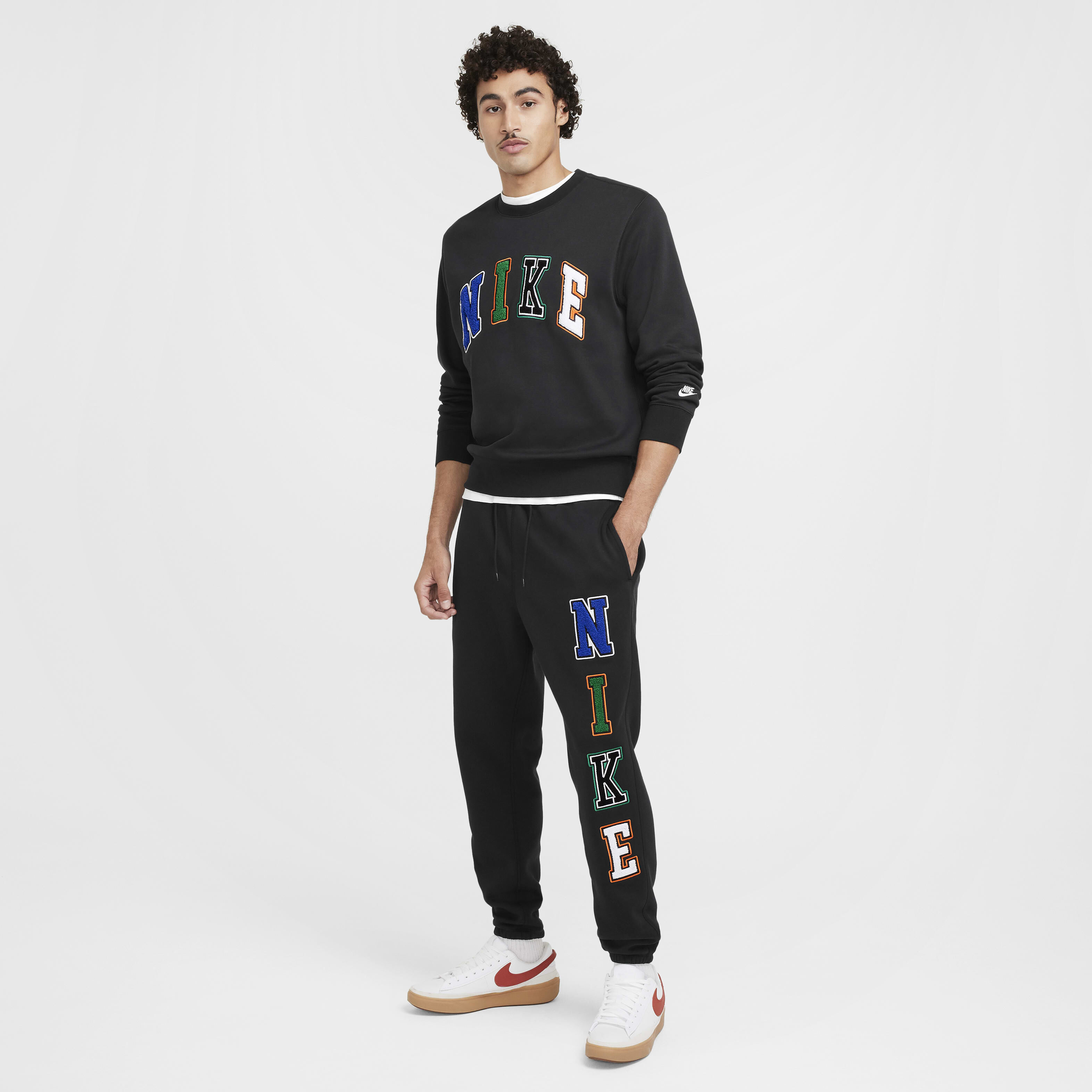 Buy Nike Sportswear Club Men s Fleece Cuffed Trousers Nike Saudi Official