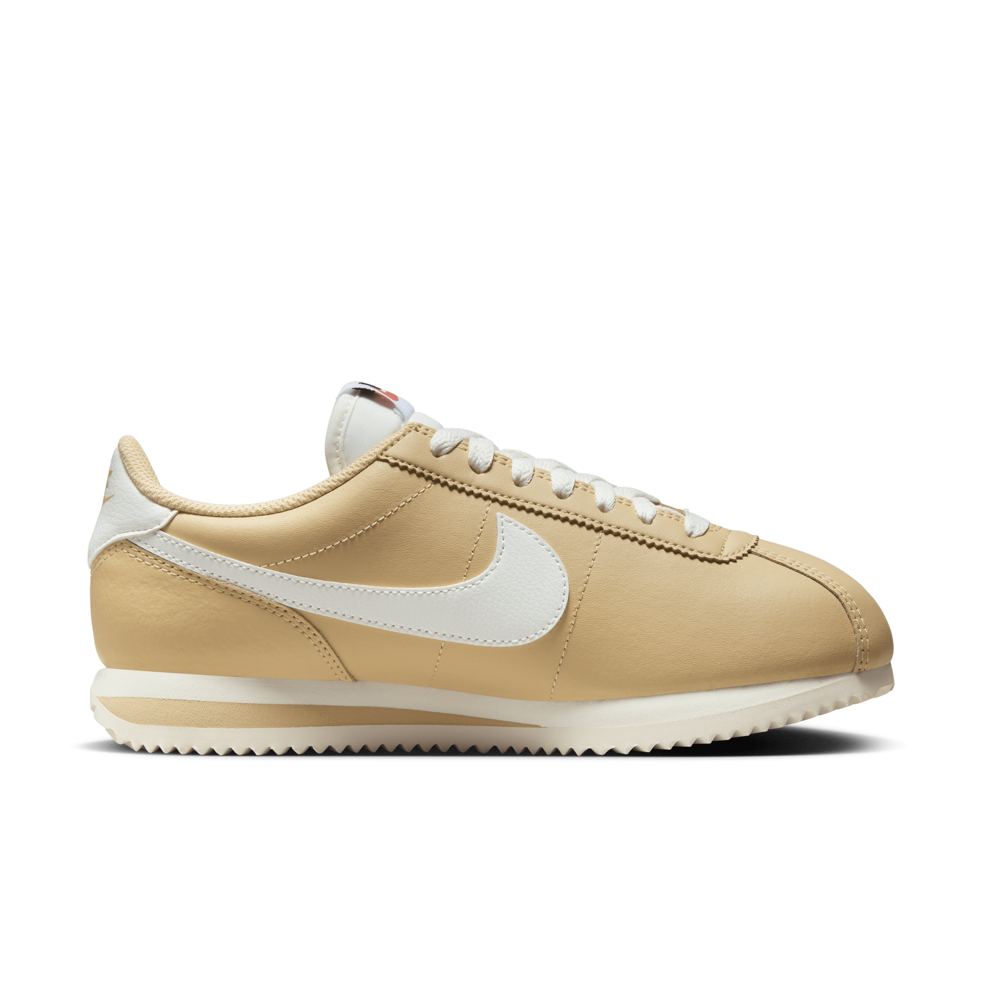 Nike cortez top nylon beige