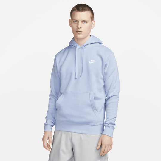 Nike sportswear club discount fleece pullover hoodi
