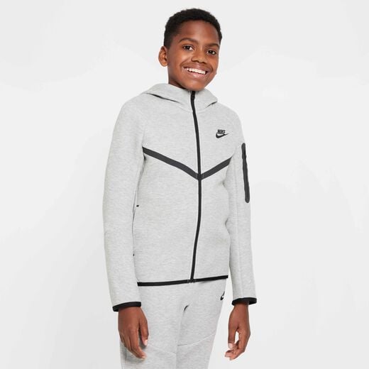 Kids' Clothing-Nike, Nike Sportswear Tech Fleece, Older Kids' Full-Zip Hoodie Kids' Clothing-Nike, Nike Sportswear Tech Fleece, Older Kids' Full-Zip Hoodie