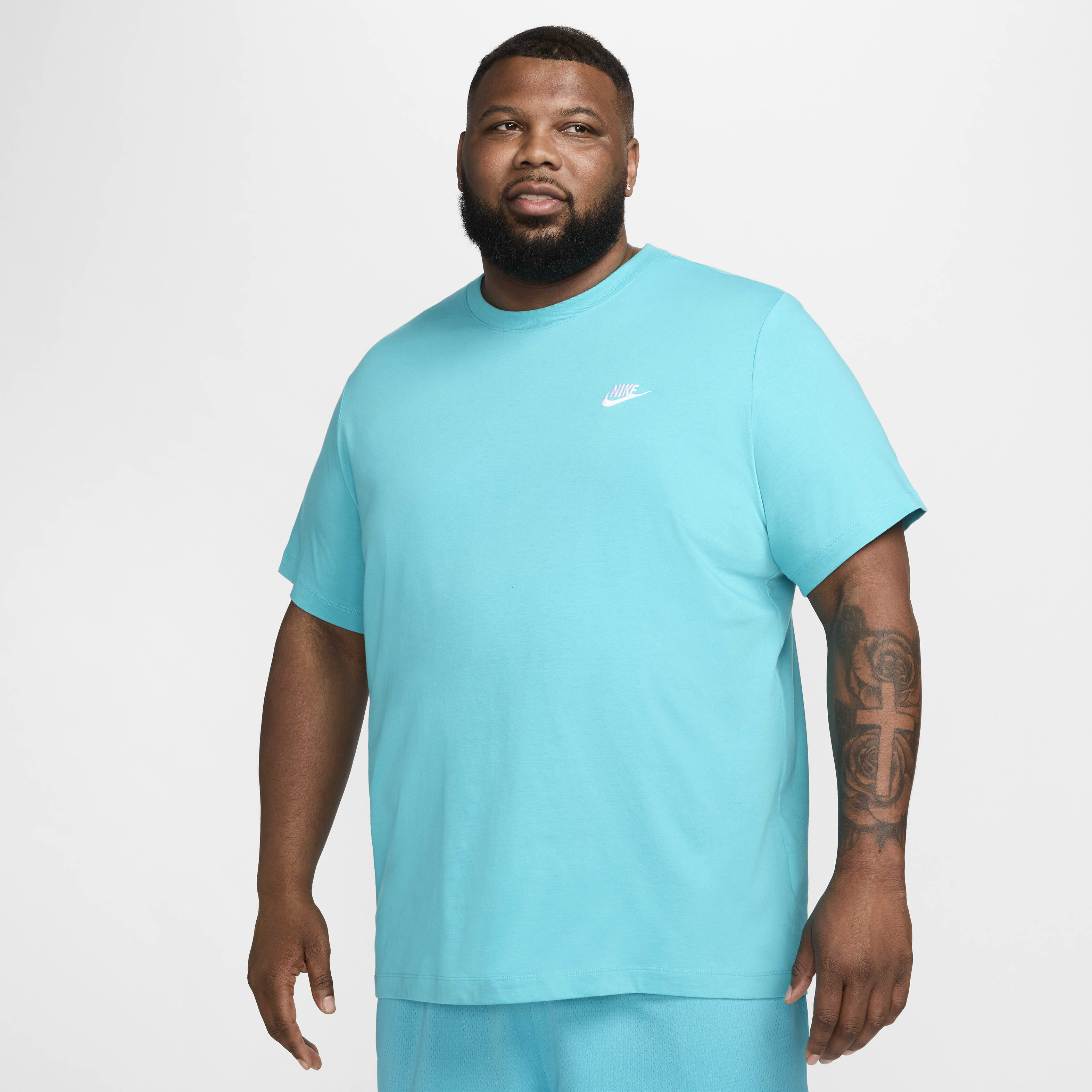 ★ Nike★ Sportswear Club Short Sleeve T-Shirt W Blue Tint Amazon.com: NIKE NSW Club Mens Short Sleeve Shirt (Blue