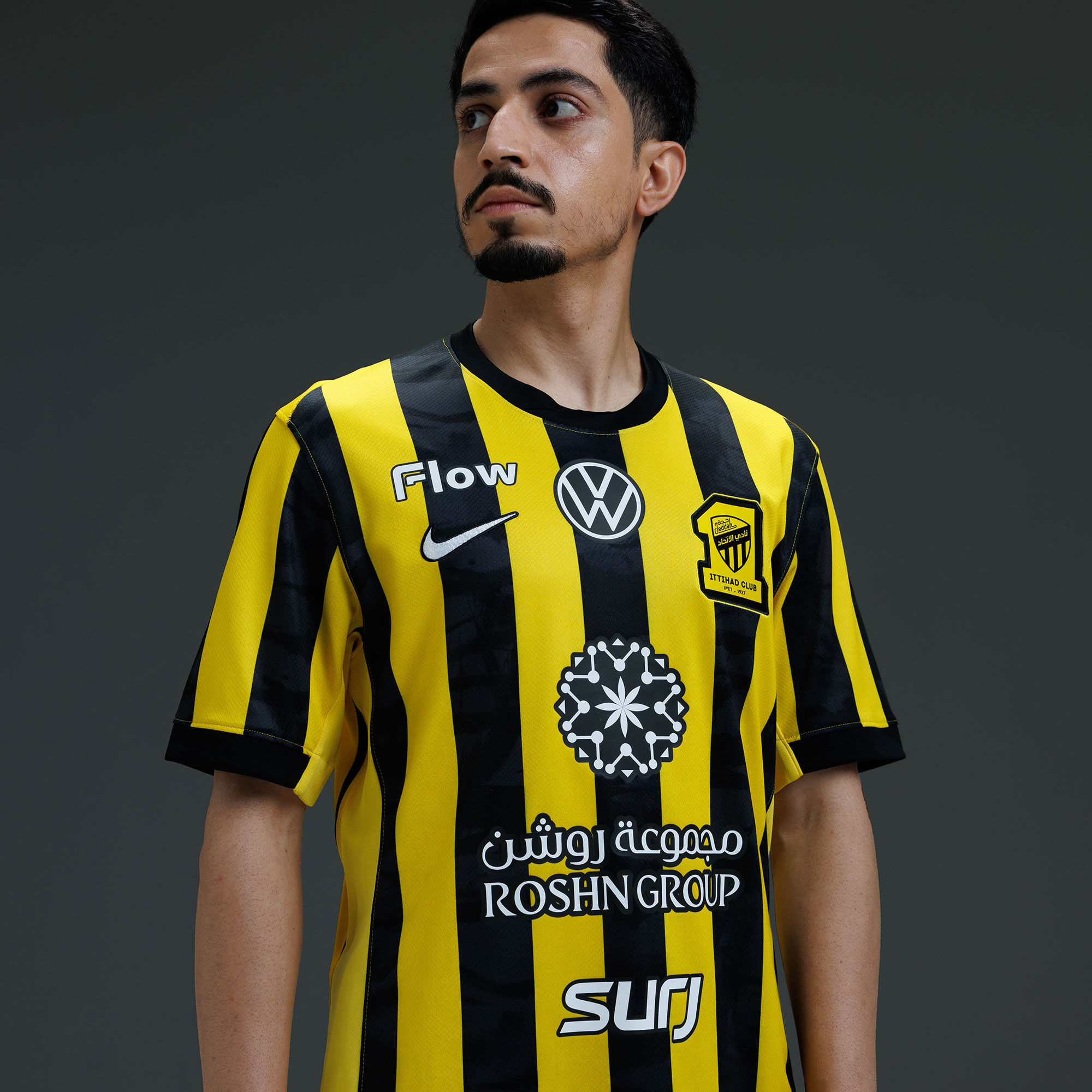 Al-Ittihad F.C. 2025/26 Stadium Home Jersey image number 6