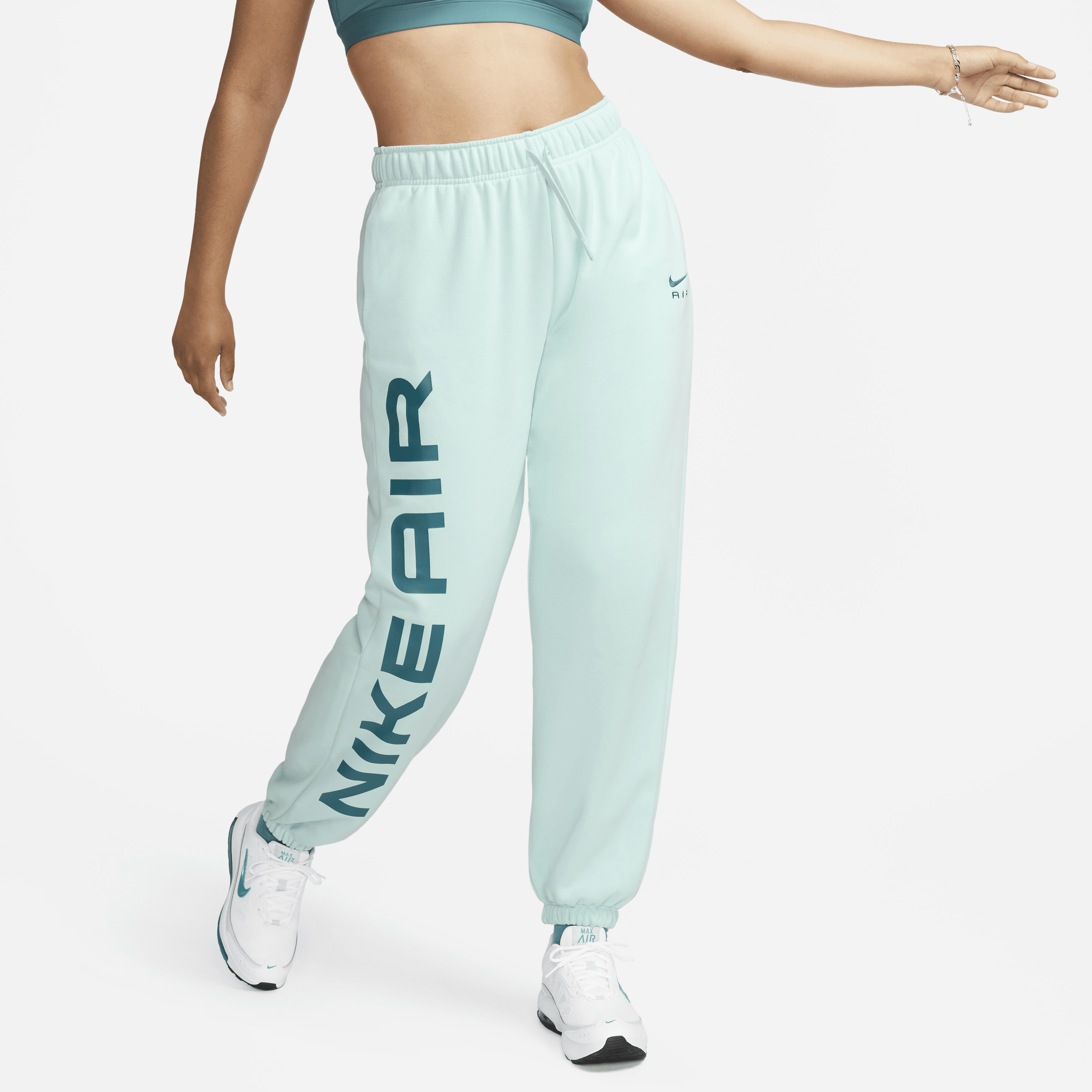 Nike air clearance women's fleece trousers