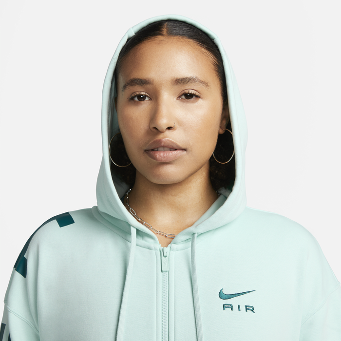 Shop Sportswear Air Women s Fleece Oversized Full Zip Hoodie