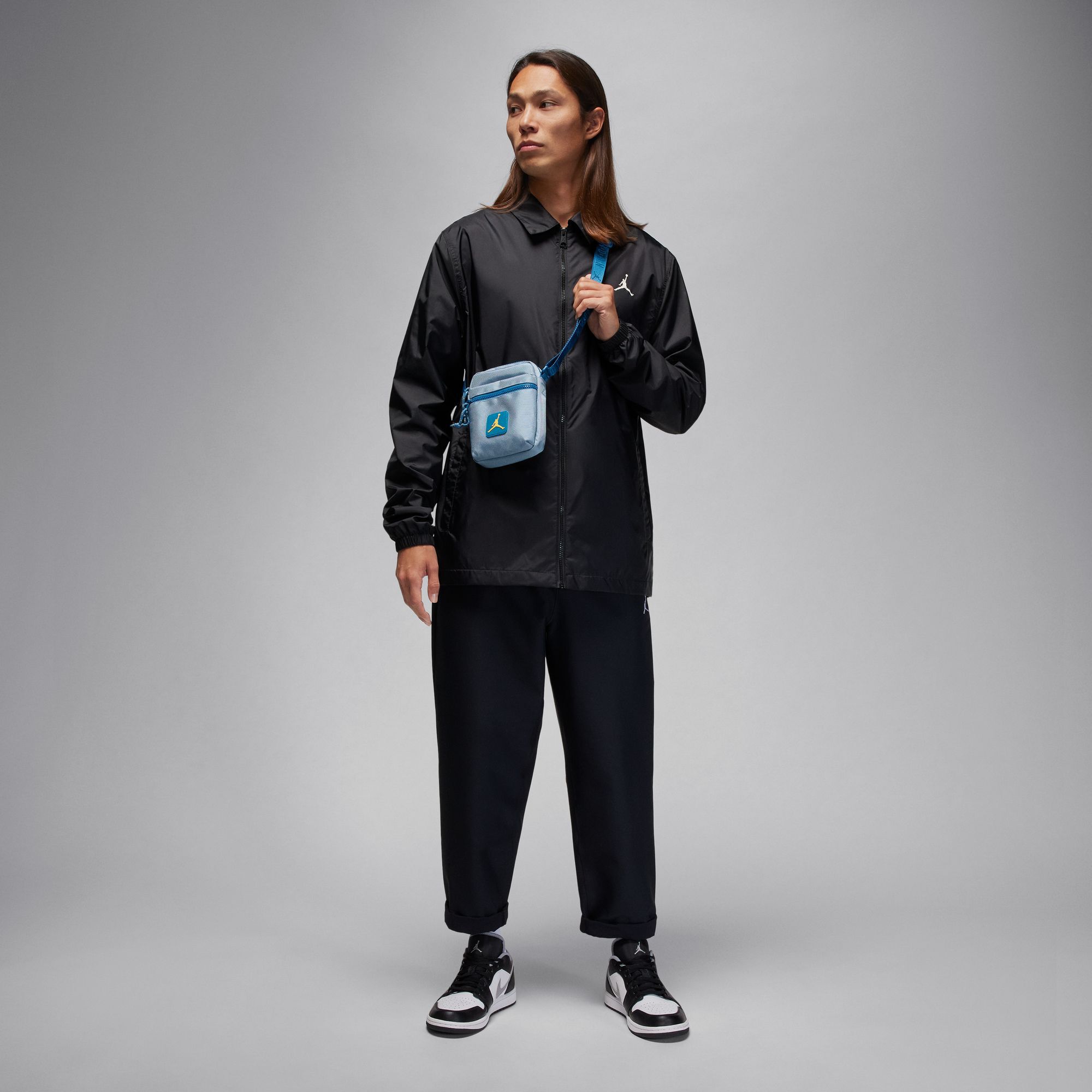 Buy Jordan Rise Festival Bag (1L) - Blue Grey | Nike Saudi