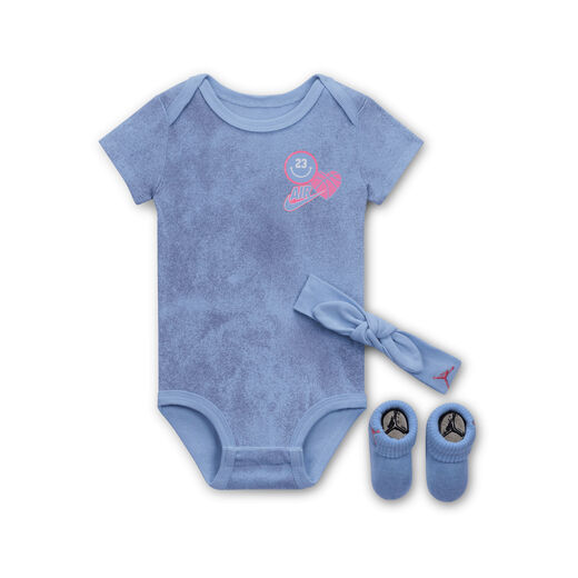 Sets-JRDN, Jordan, Baby (0-9M) Blue Jeans and Bling 3-Piece Boxed Set