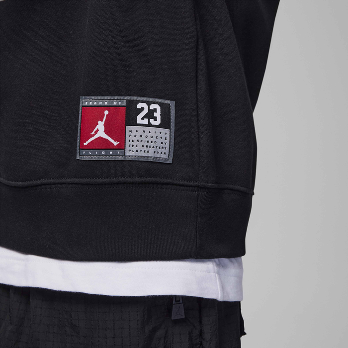 Jordan Fleece Pullover Hoodie image number 3 Jordan Fleece Pullover Hoodie image number 3