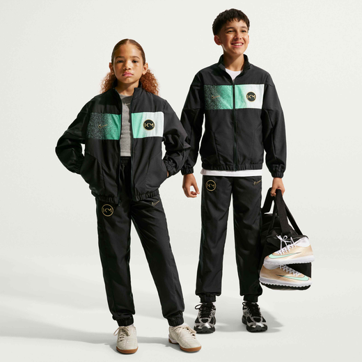 Tracksuits-Nike, Kylian Mbapp, Older Kids' Nike Football Woven Tracksuit