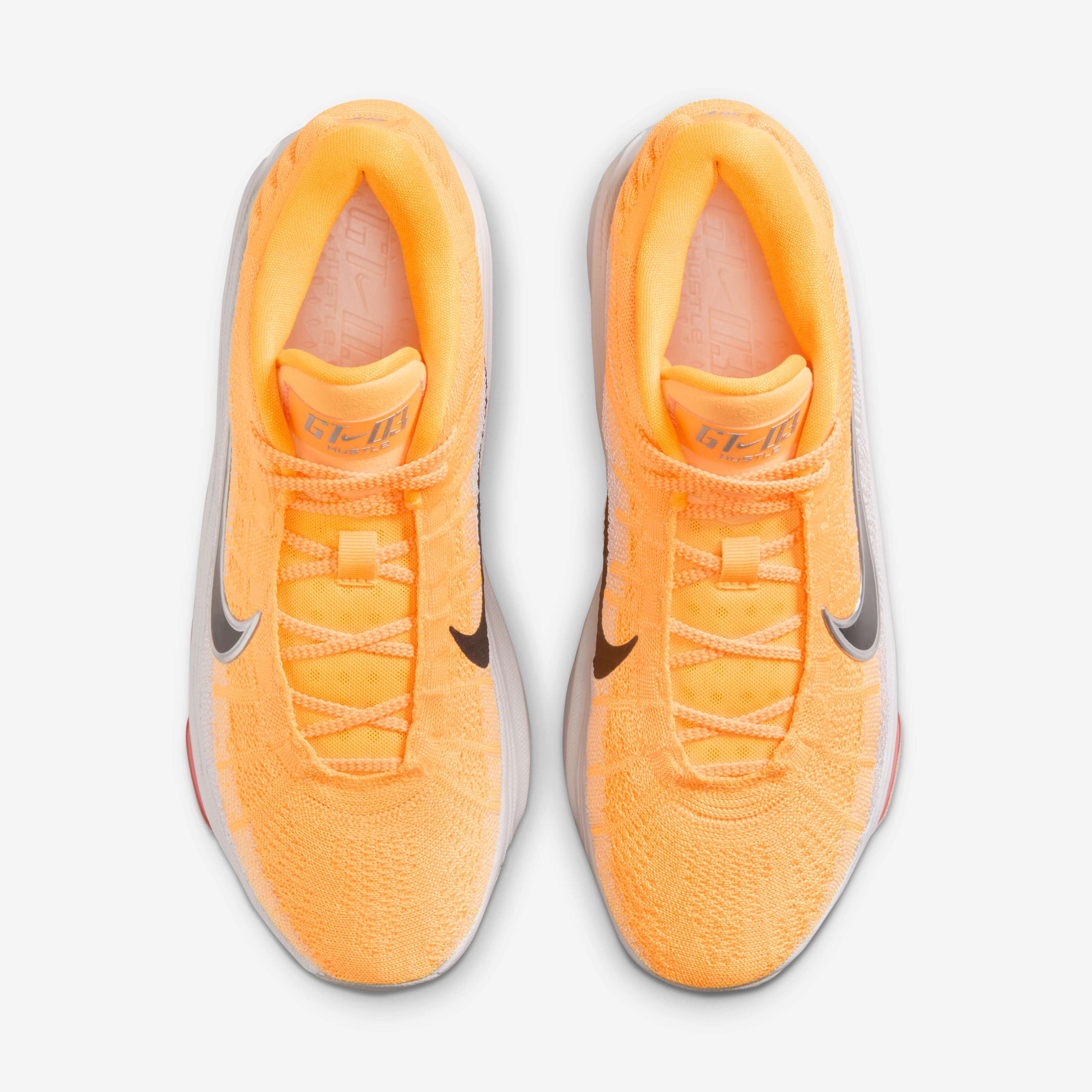 Buy Nike G.T. Hustle 3 Basketball Shoes - Laser Orange/Metallic