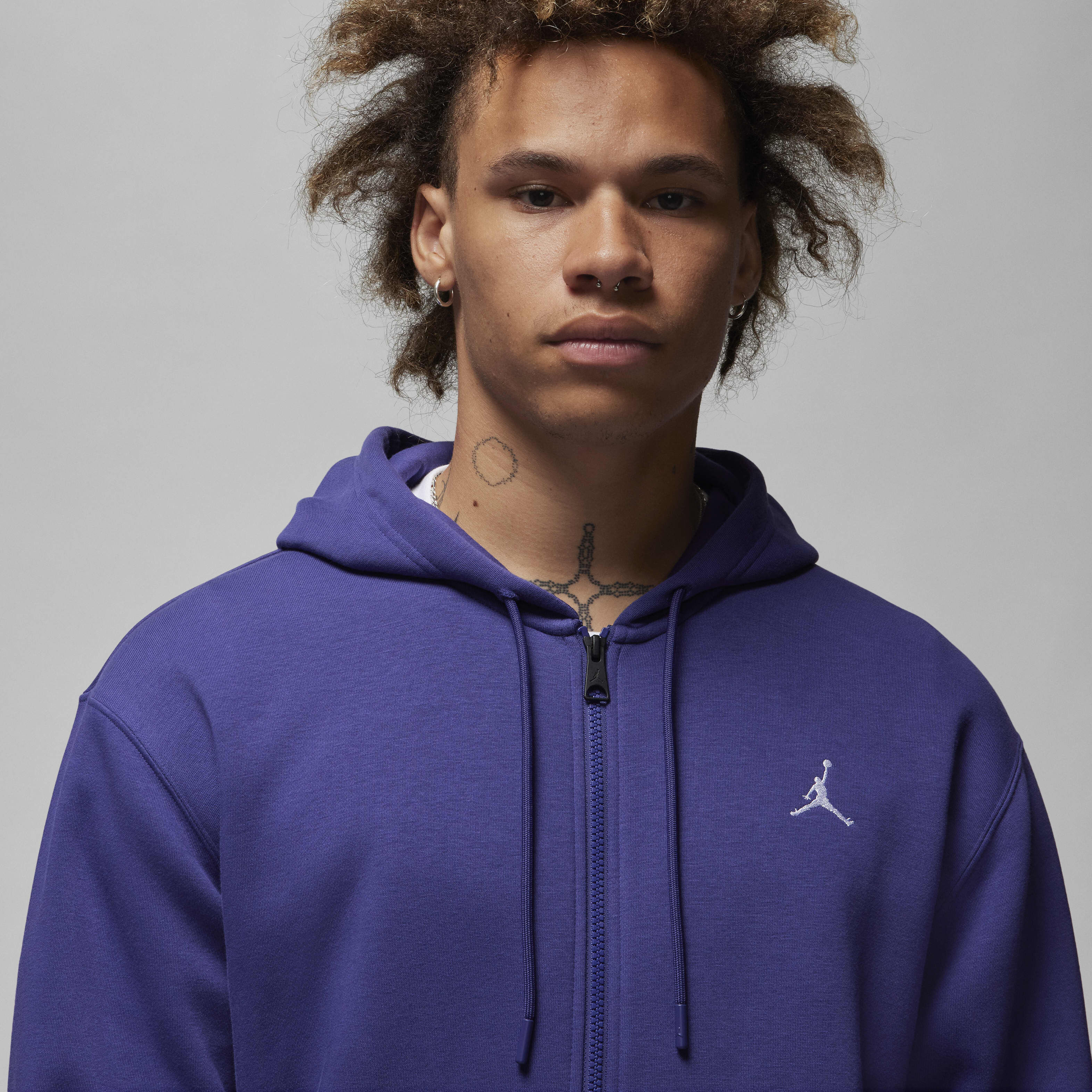 Buy Jordan Brooklyn Fleece Men's Full-Zip Hoodie - Sky J