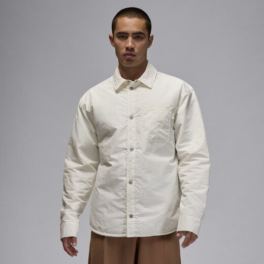 Jordan Cream & Blue-JRDN, Air Jordan, Men's Button-Down Top
