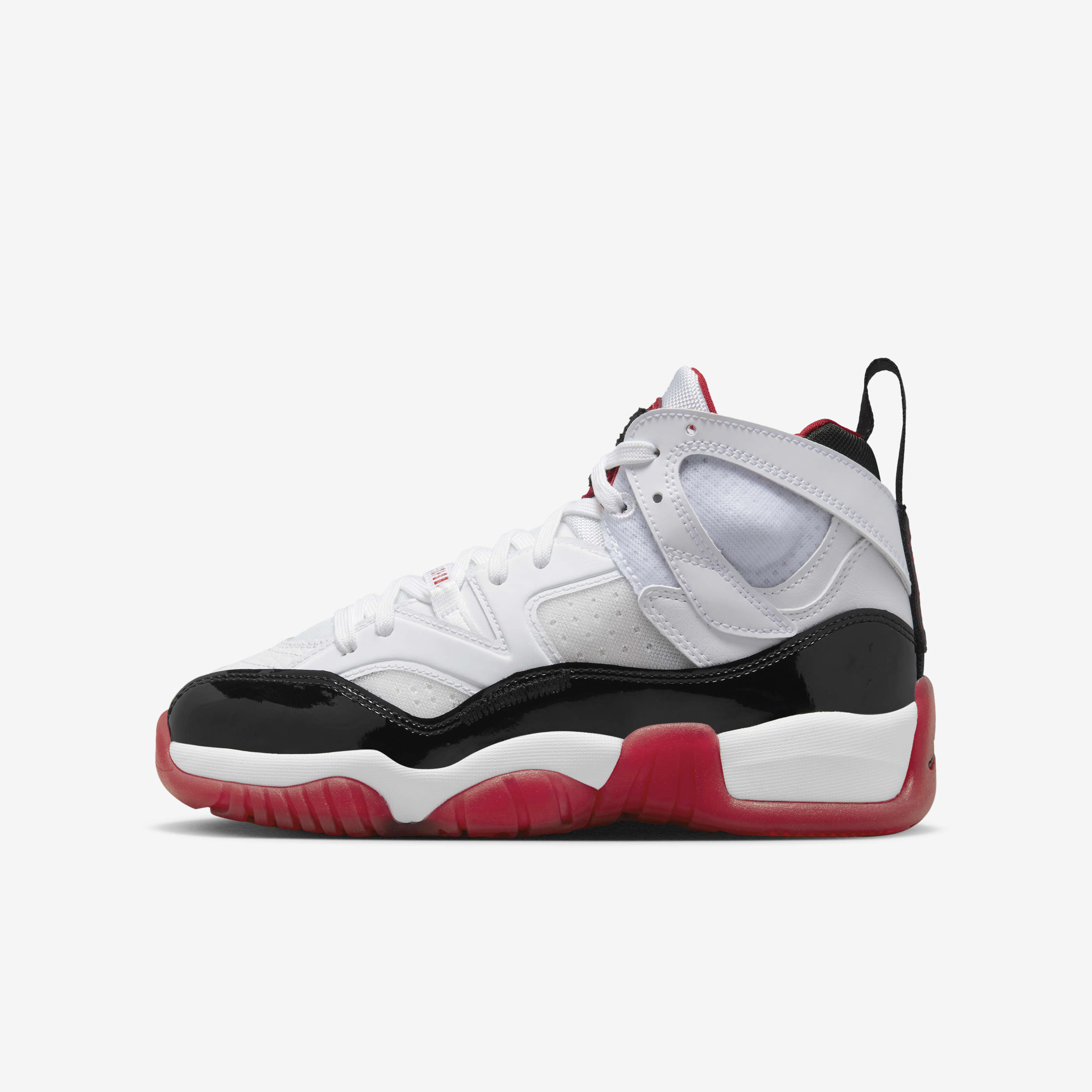 Buy Jumpman Two Trey Older Kids' Shoes - White/Gym Red/Black | Nike Saudi  Official