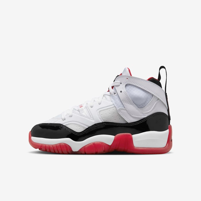 Buy Jumpman Two Trey Older Kids' Shoes White/Gym Red/Black