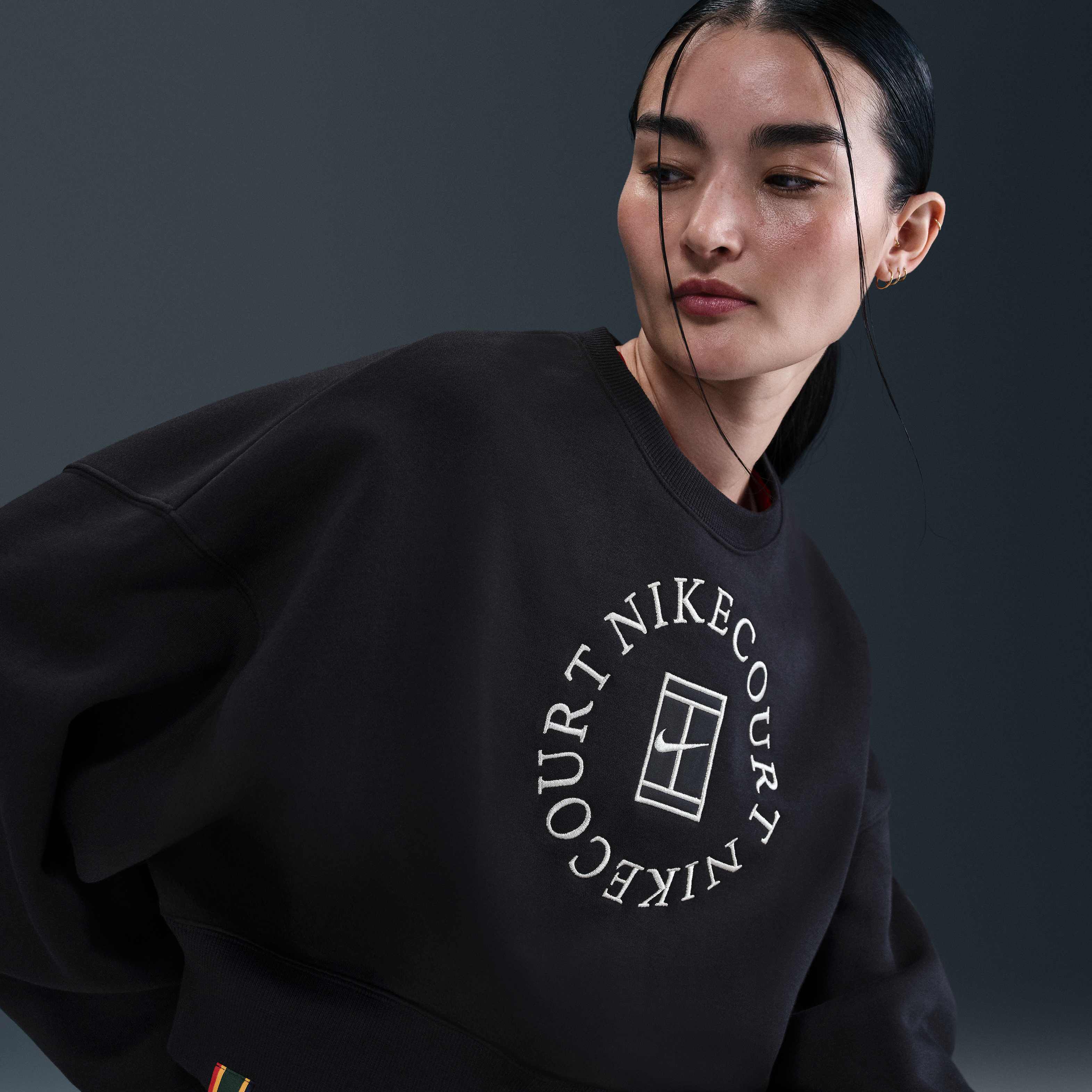 NikeCourt Heritage Phoenix Fleece image number 2