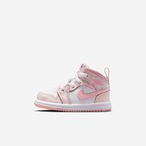 Jordan 1 Mid 'Pearl Pink/ White'