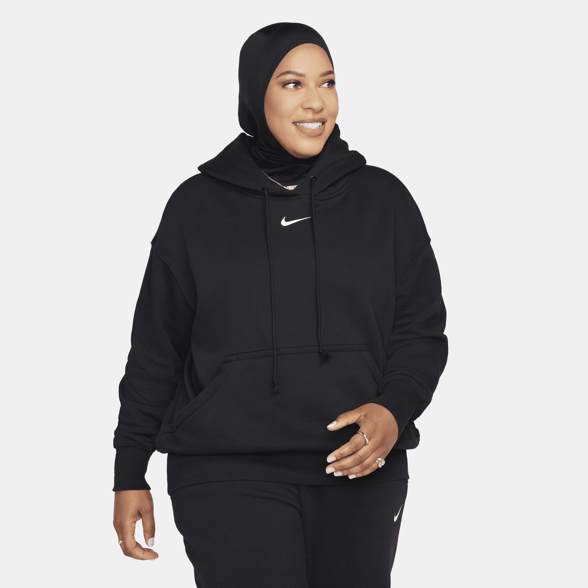Shop Sportswear Phoenix Fleece Women s Oversized Pullover Hoodie