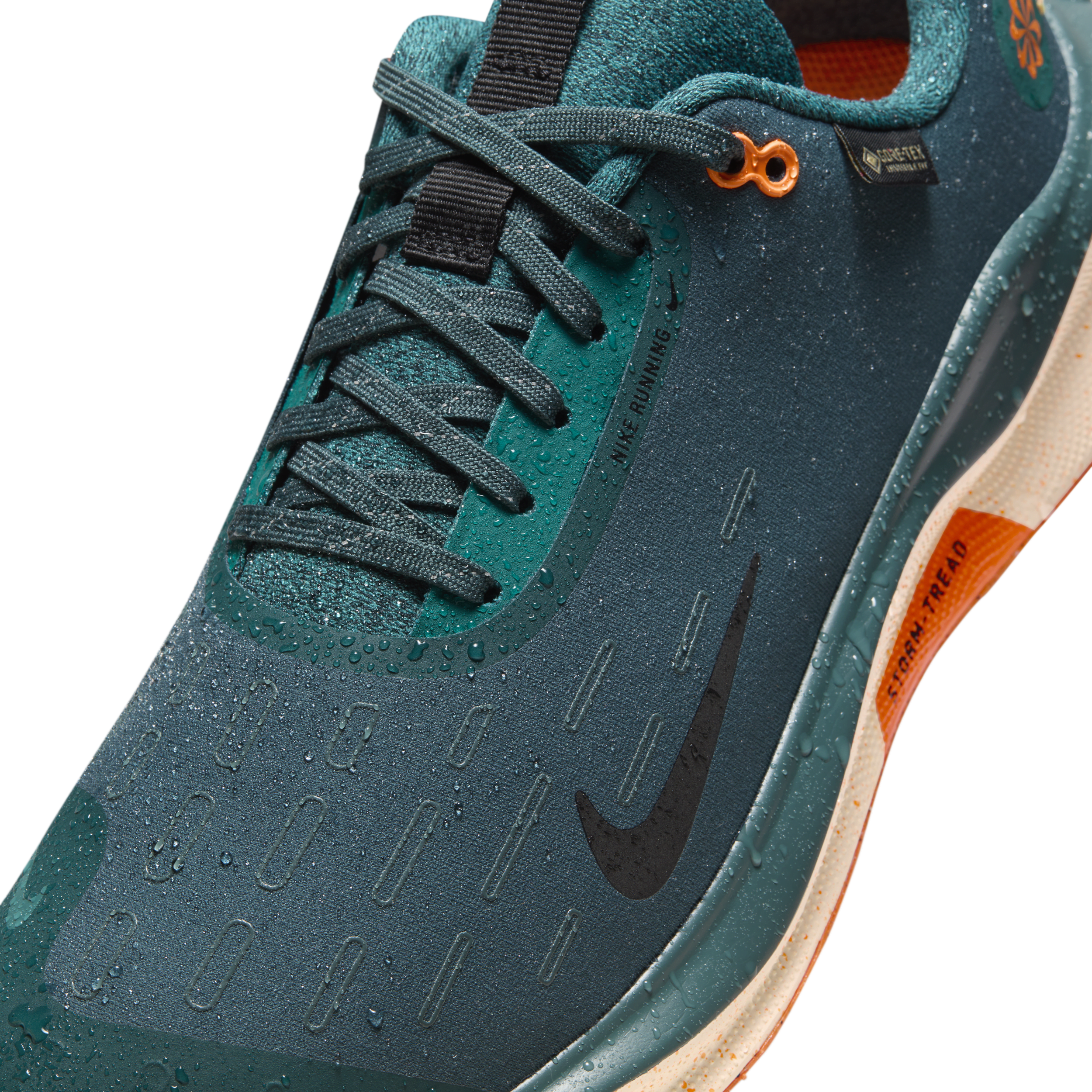 Nike ZoomX Invincible Run Flyknit 2 Team Orange Gore Green
