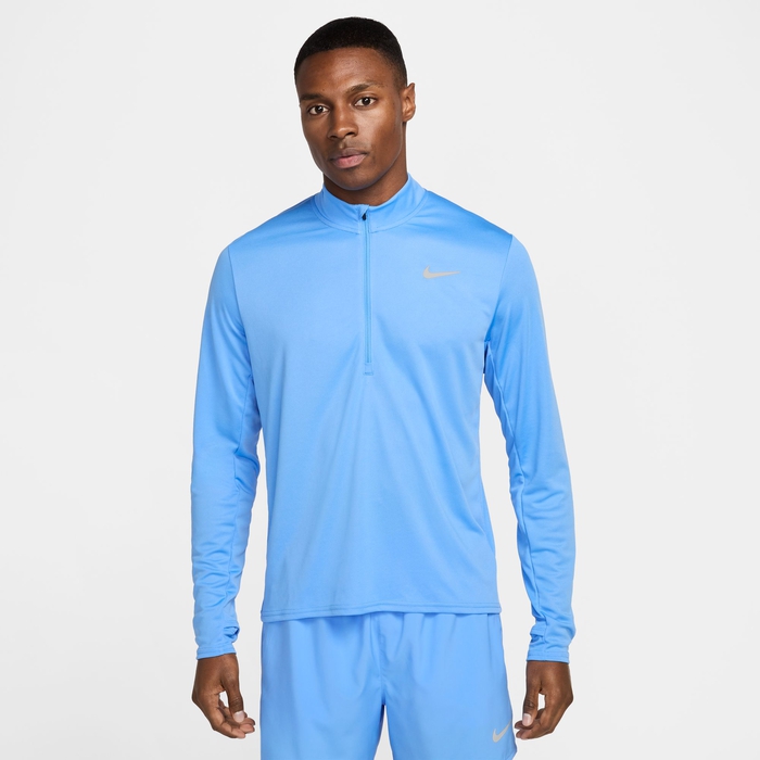Buy Nike Pacer Men s Dri FIT 1 2 Zip Running Top University Blue Nike Saudi Official