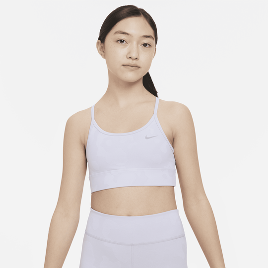 Shop Dri FIT Indy Older Kids Girls Sports Bra Nike KSA