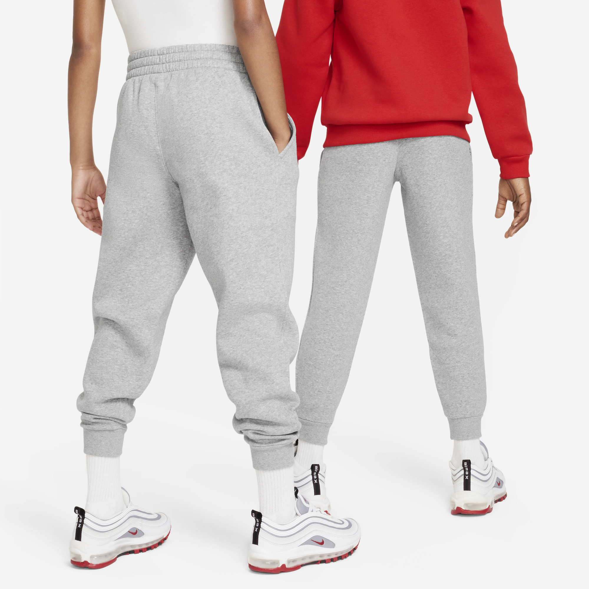 Grey nike sweatpants kids best sale
