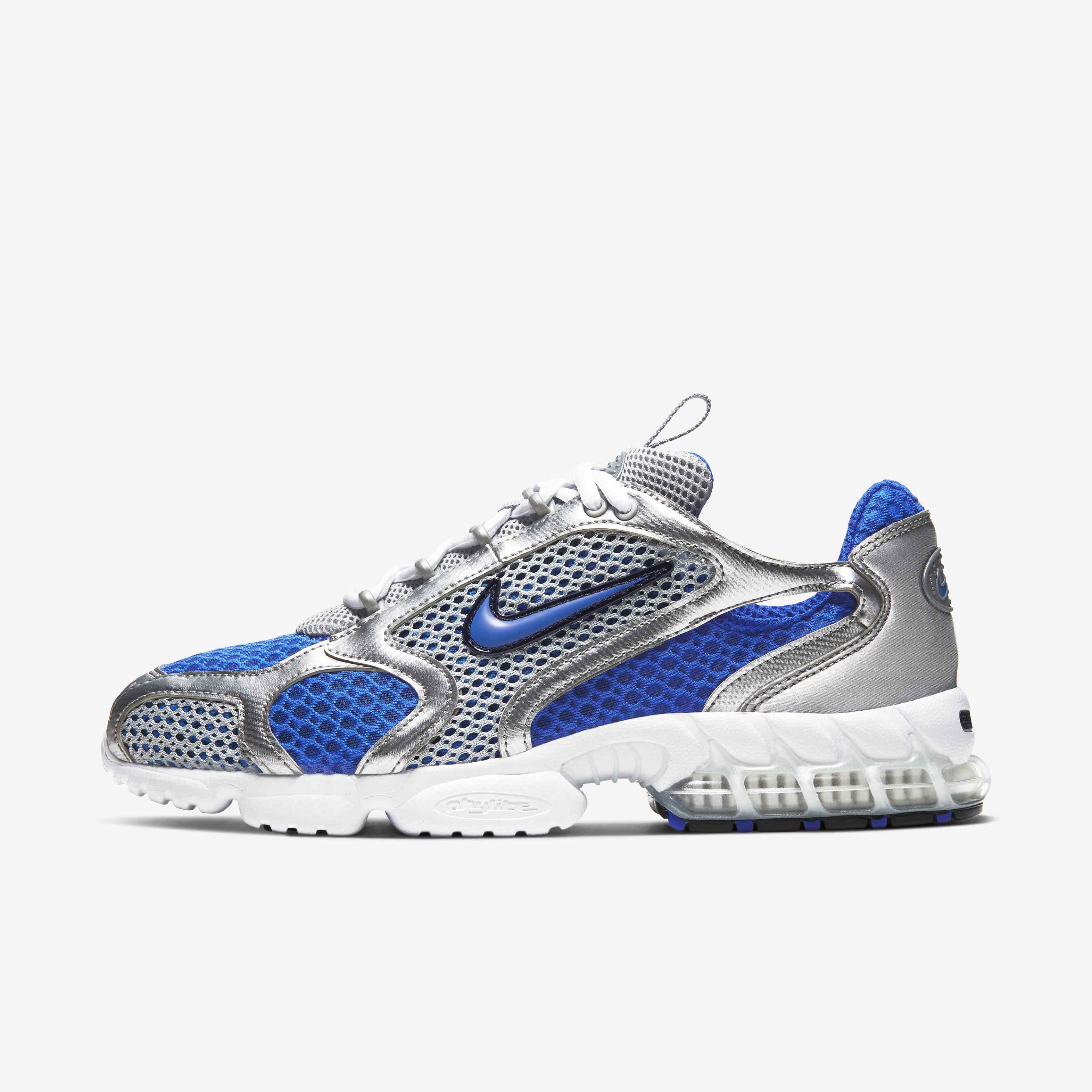 公式正規品!★NIKE AIR ZOOM SPIRIDON CAGE 2 Nike Air Zoom Spiridon Cage 2 Metallic Silver Grey Size 12