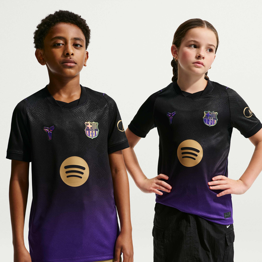 Kids' Clothing-Nike, F.C. Barcelona 2026/27 Stadium Away, Older Kids' Kobe Dri-FIT Football Replica Shirt