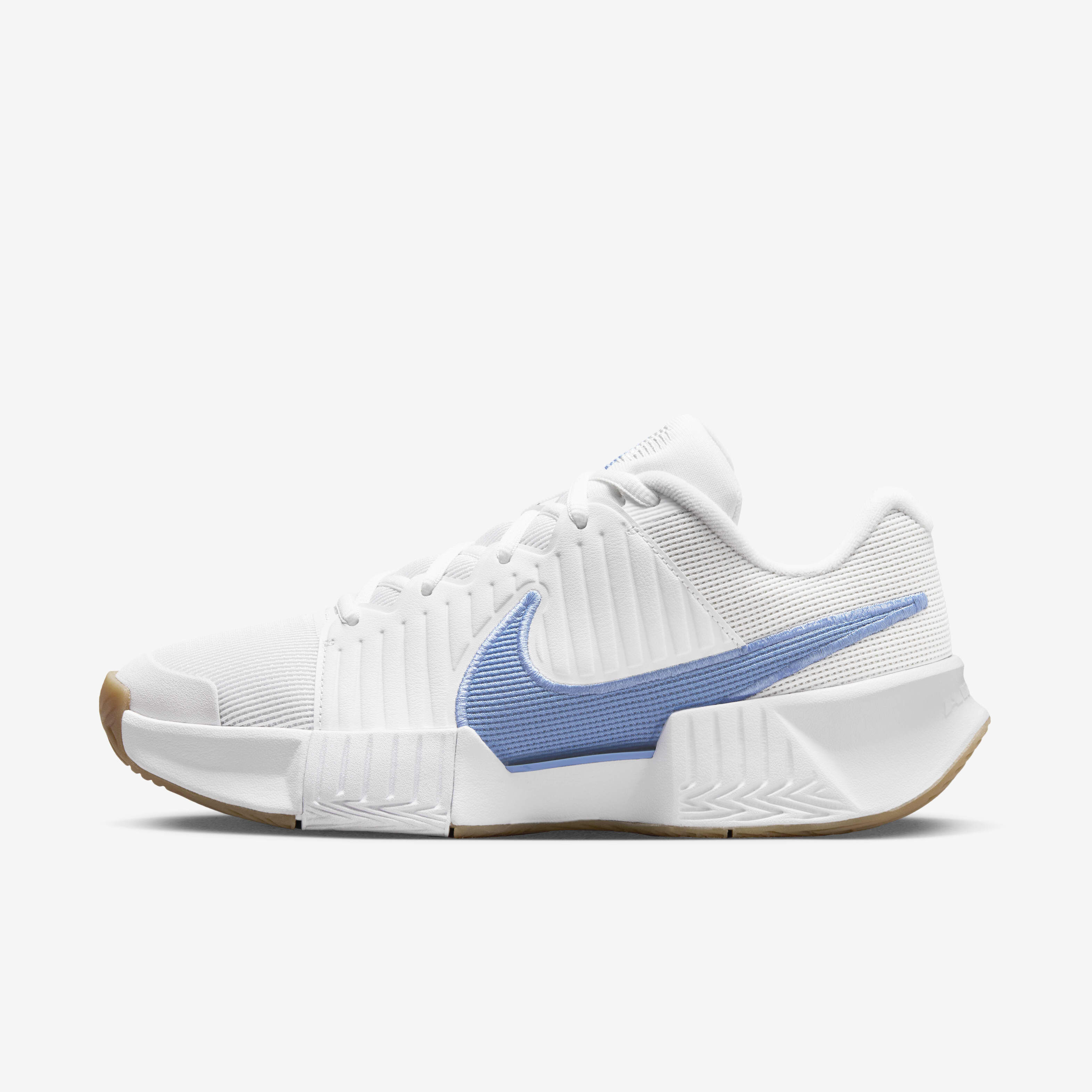 Buy Nike GP Challenge Pro Women s Hard Court Tennis Shoes White Sail Gum Light Brown Light Blue Nike Saudi Official