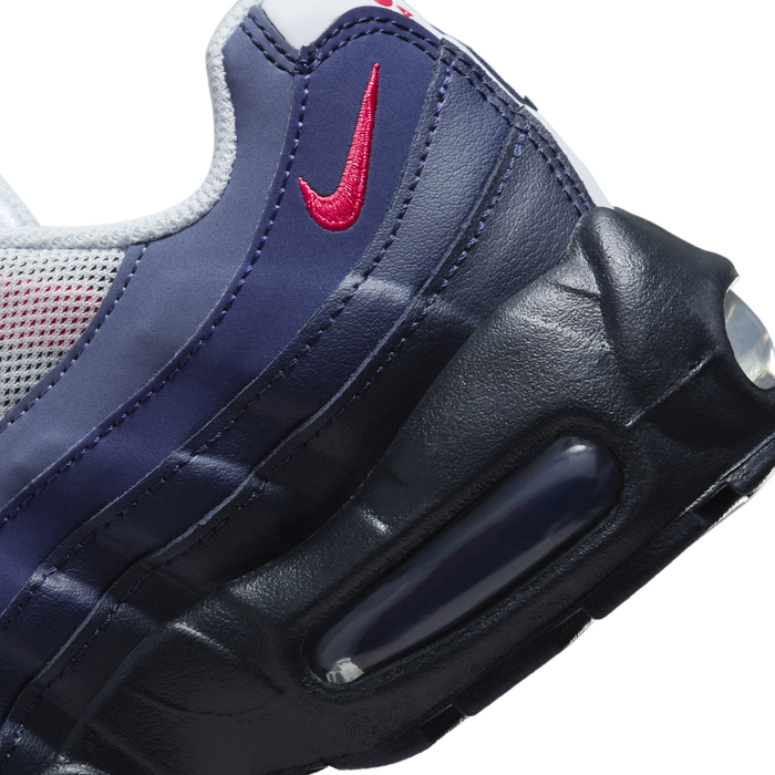Nike air max 95 top navy blue and red