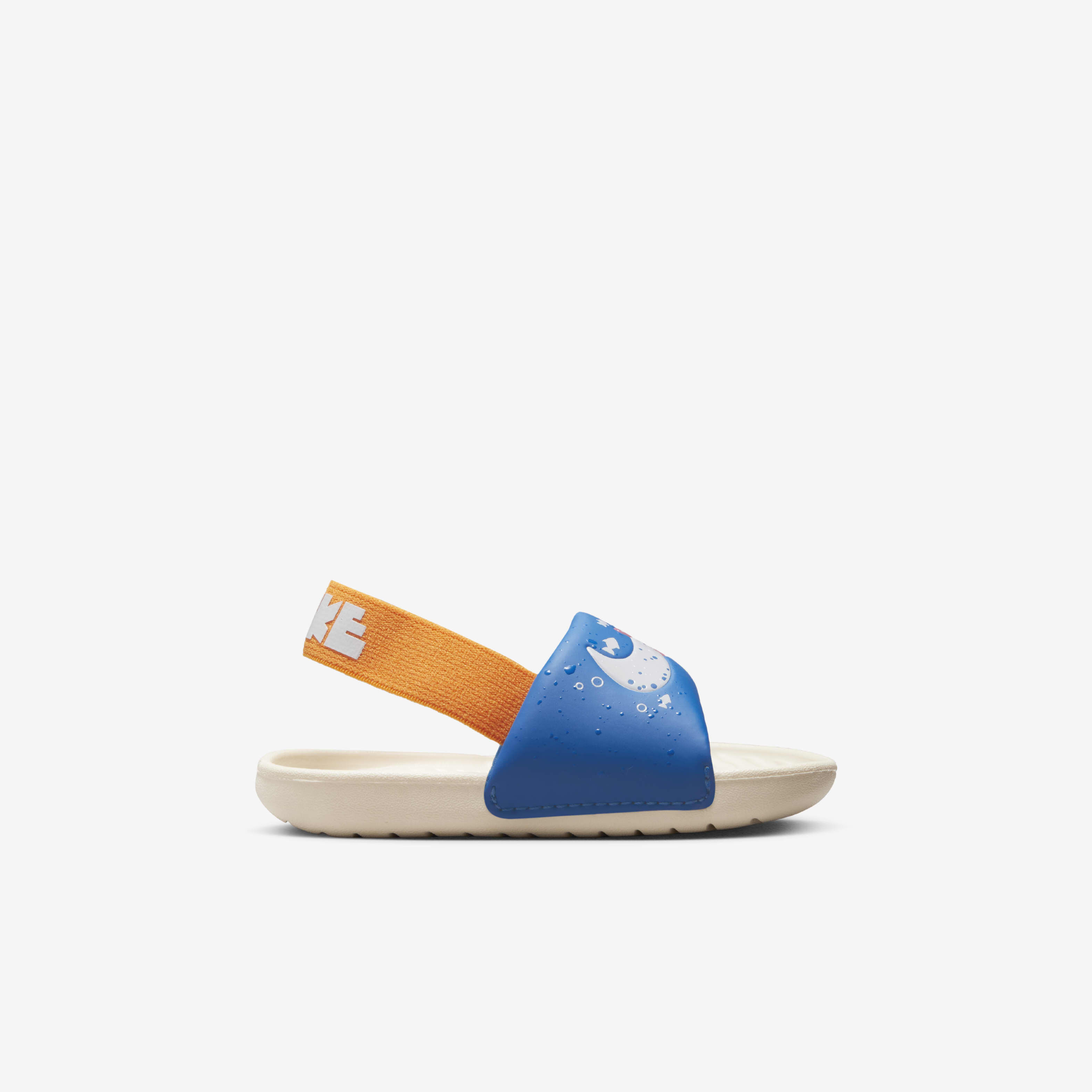 Baby blue nike slides sales