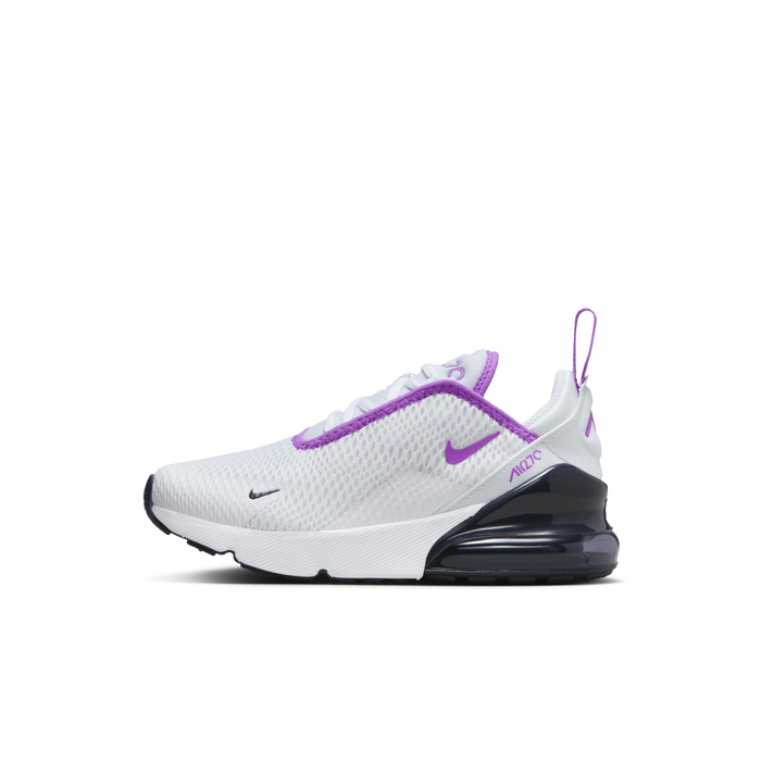 Nike air max 270 white purple sales