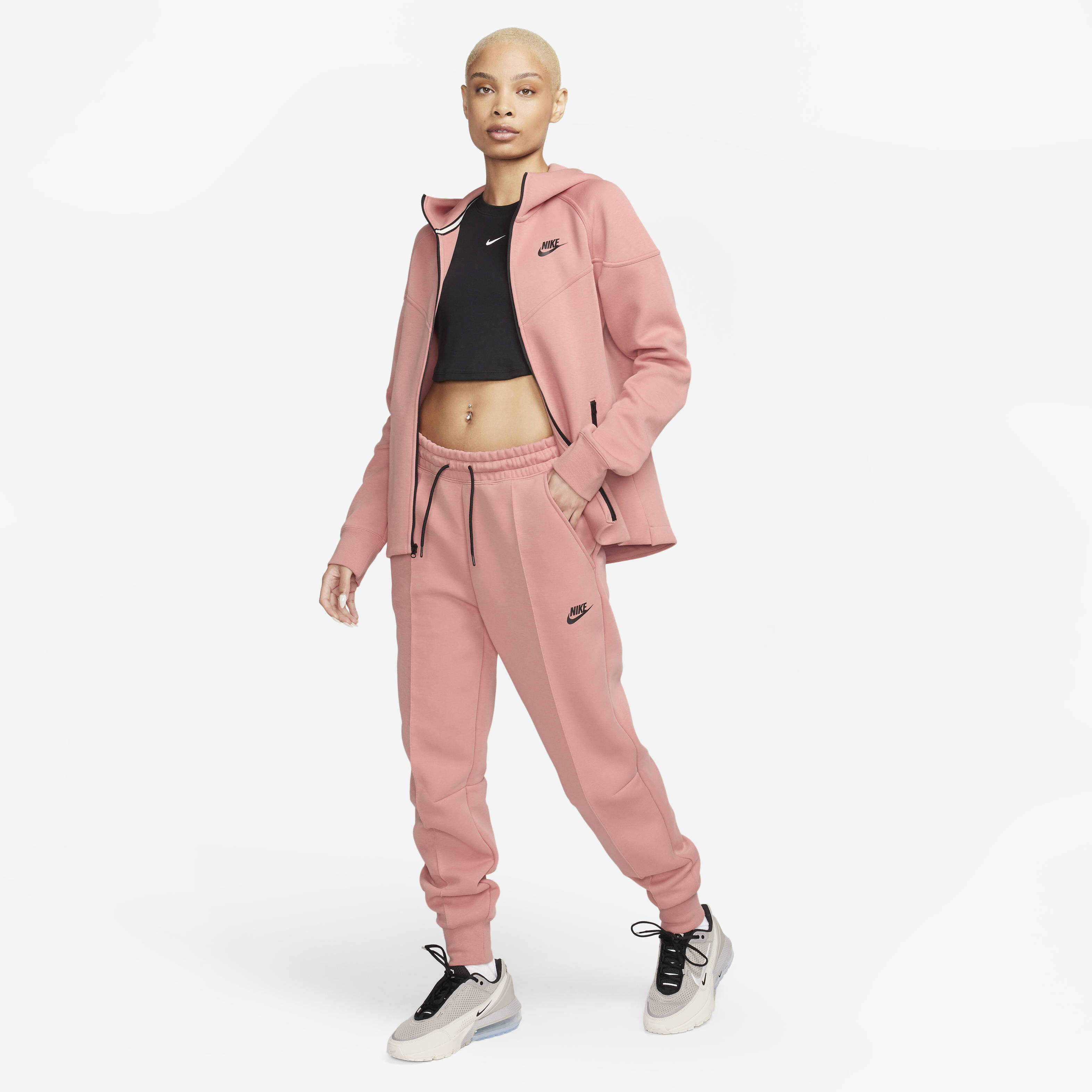 Buy Nike Sportswear Tech Fleece Women s Mid Rise Joggers Nike Saudi Official