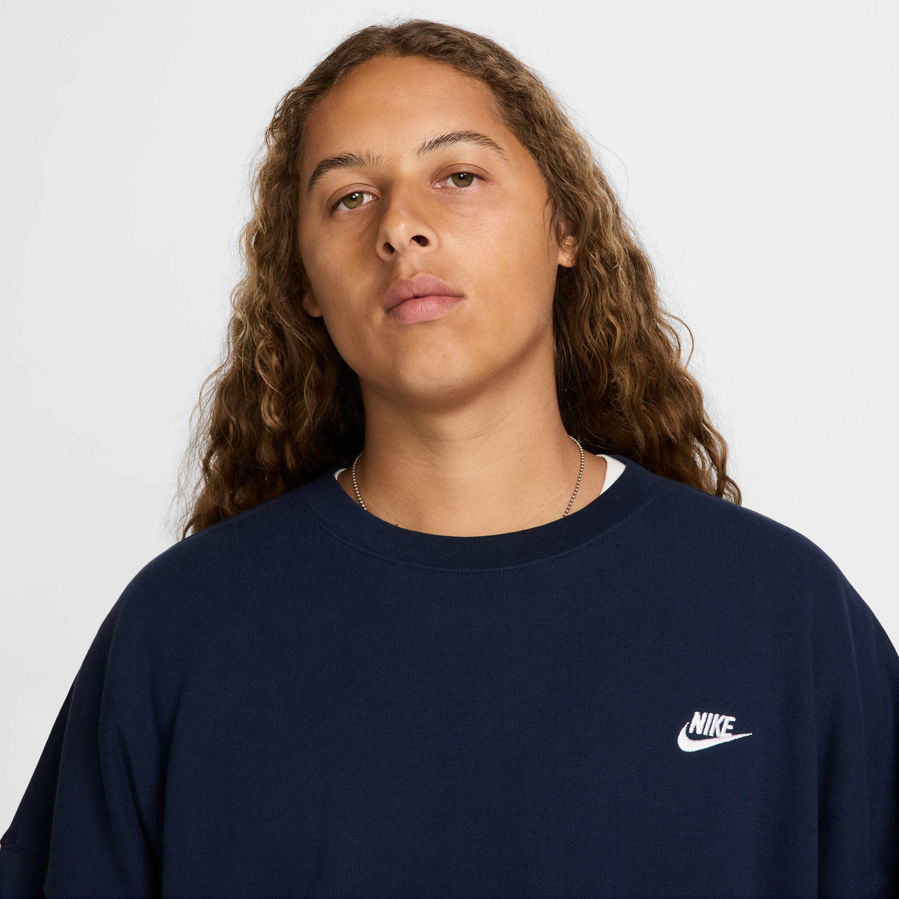 Buy Nike Club Fleece Men's Oversized French Terry Crew