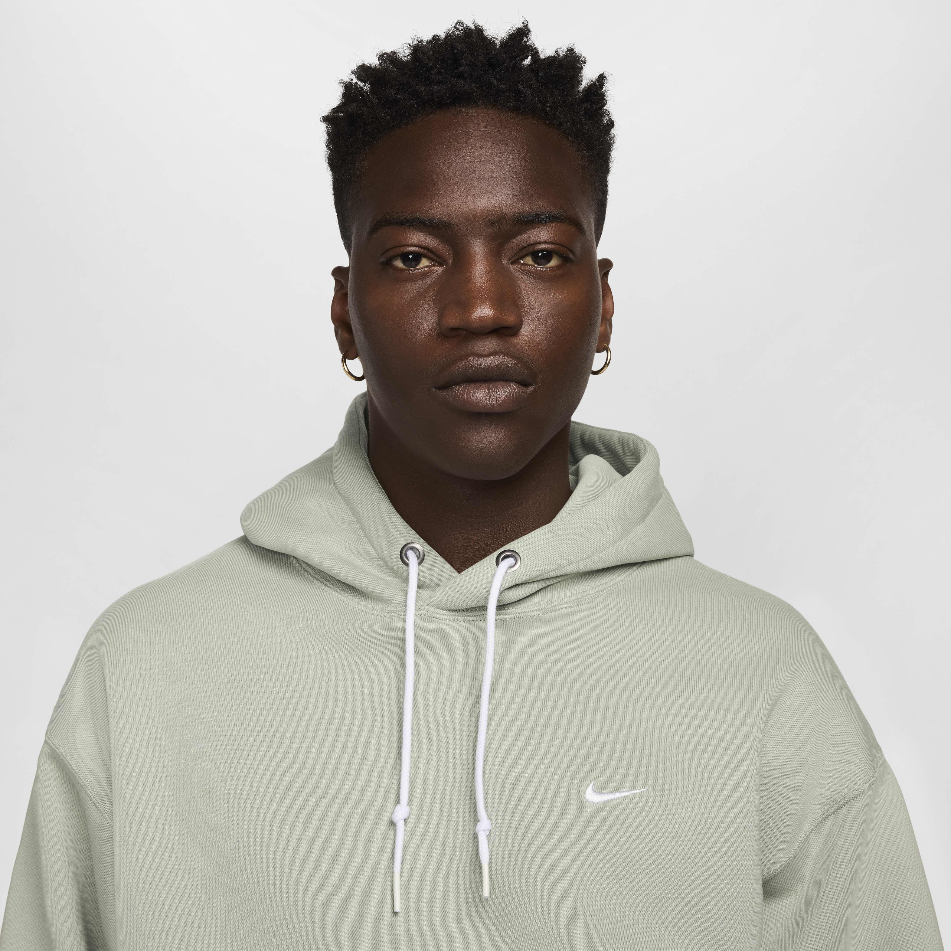 Buy Nike Solo Swoosh Men's Fleece Pullover Hoodie - Jade