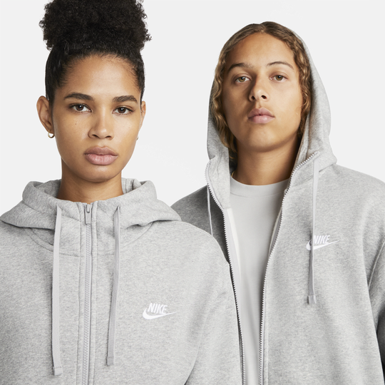 Nike sportswear men's club full zip hoodie outlet