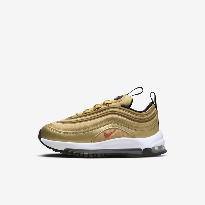 Buy Nike Air Max 97 Younger Kids' Shoes Metallic Gold/Black